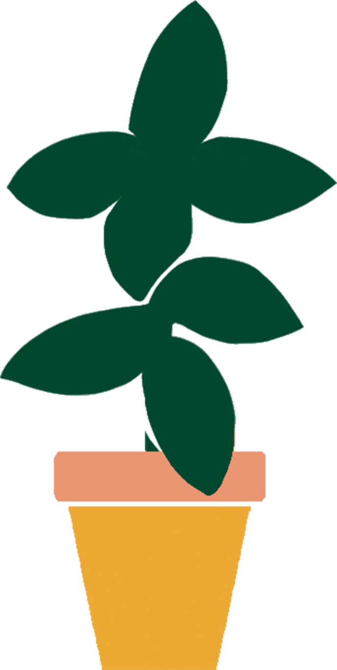 Naomi Wilkinson Pollen Place Plant@2x Clipart (688x1368), Png Download