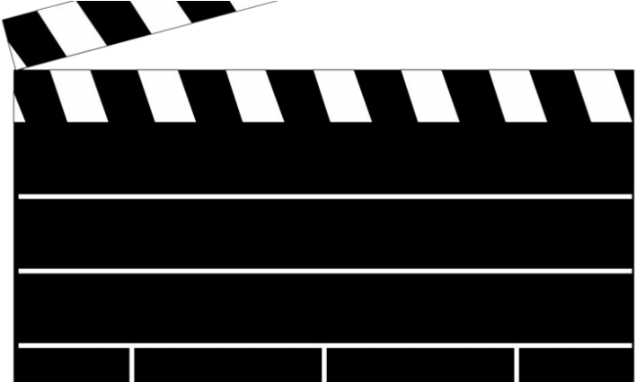 Beautiful Clapboard Template Image Example Resume Ideas Clipart (750x425), Png Download