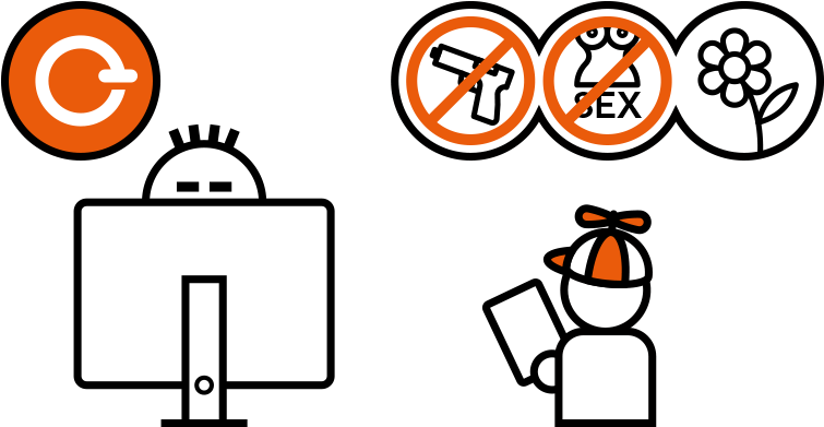 Eblocker Protects Against Inappropriate Content Clipart (882x500), Png Download