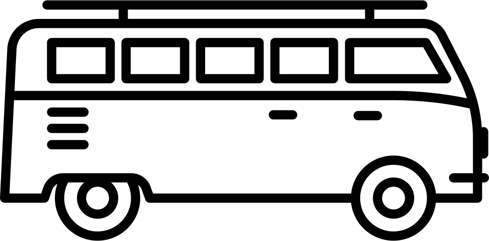 Minivan Facing Right Comments Clipart (980x484), Png Download