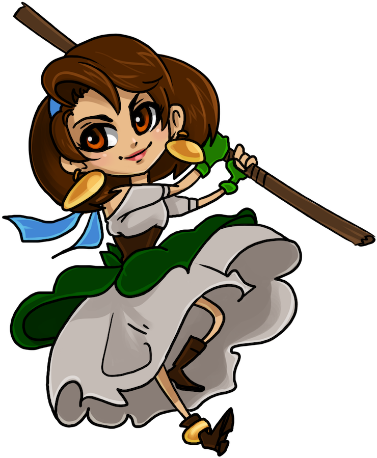 Chibi Character Sample By Joseph Lee On Http Clipart (850x1003), Png Download