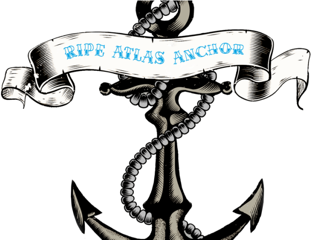 Drawn Anchor Fancy Clipart (640x480), Png Download