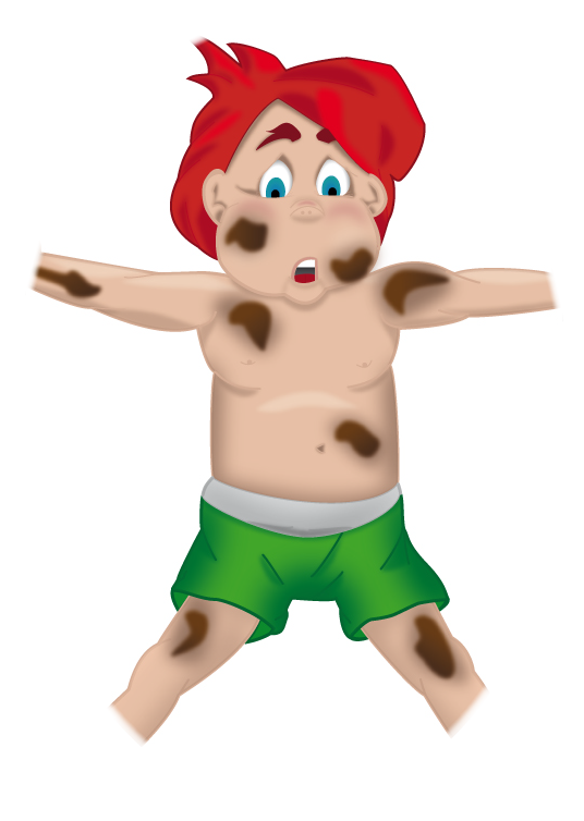 Little Red Ted Adventure Clipart (625x815), Png Download