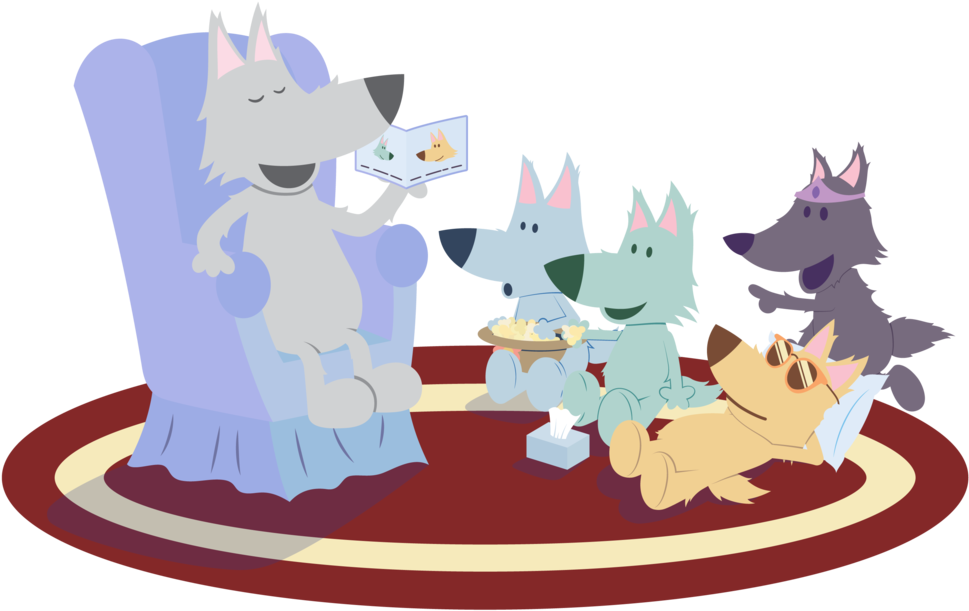 About Page Story Time Clipart (1000x667), Png Download