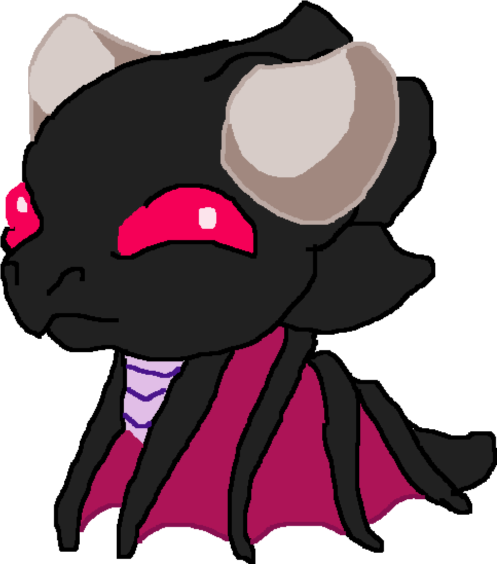 Blackberry The Stygian Dragon Clipart (1028x1128), Png Download