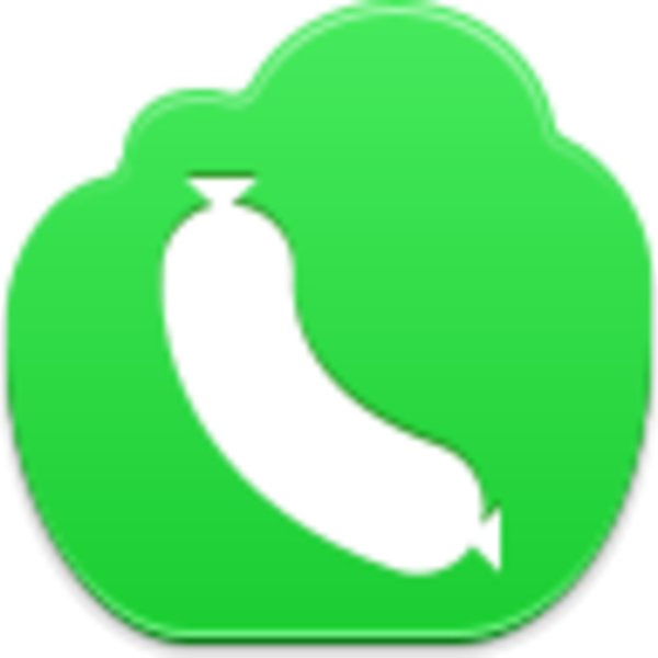 Sausage Icon Image Clipart (600x600), Png Download