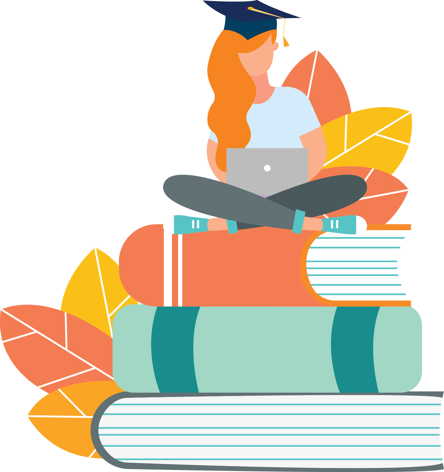 This Is Everything One May Need For Schoolwork Clipart (1423x1511), Png Download