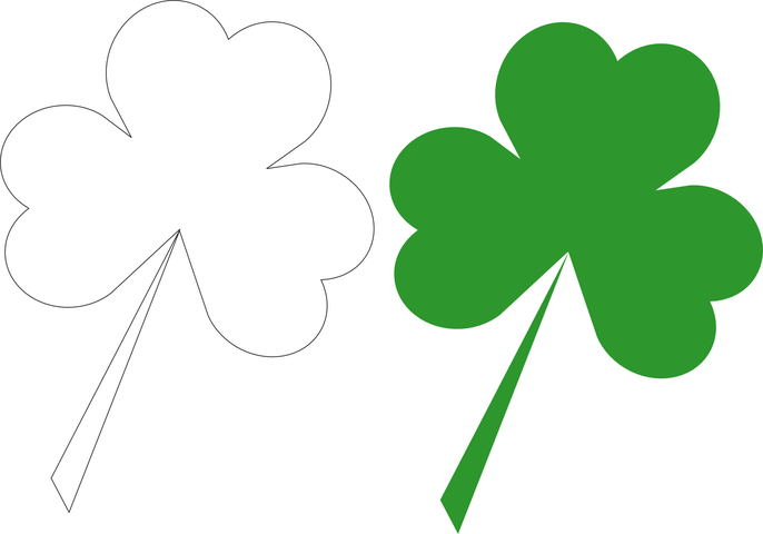 Zielony, Shamrock, Marca, Szczęście Clipart (686x480), Png Download