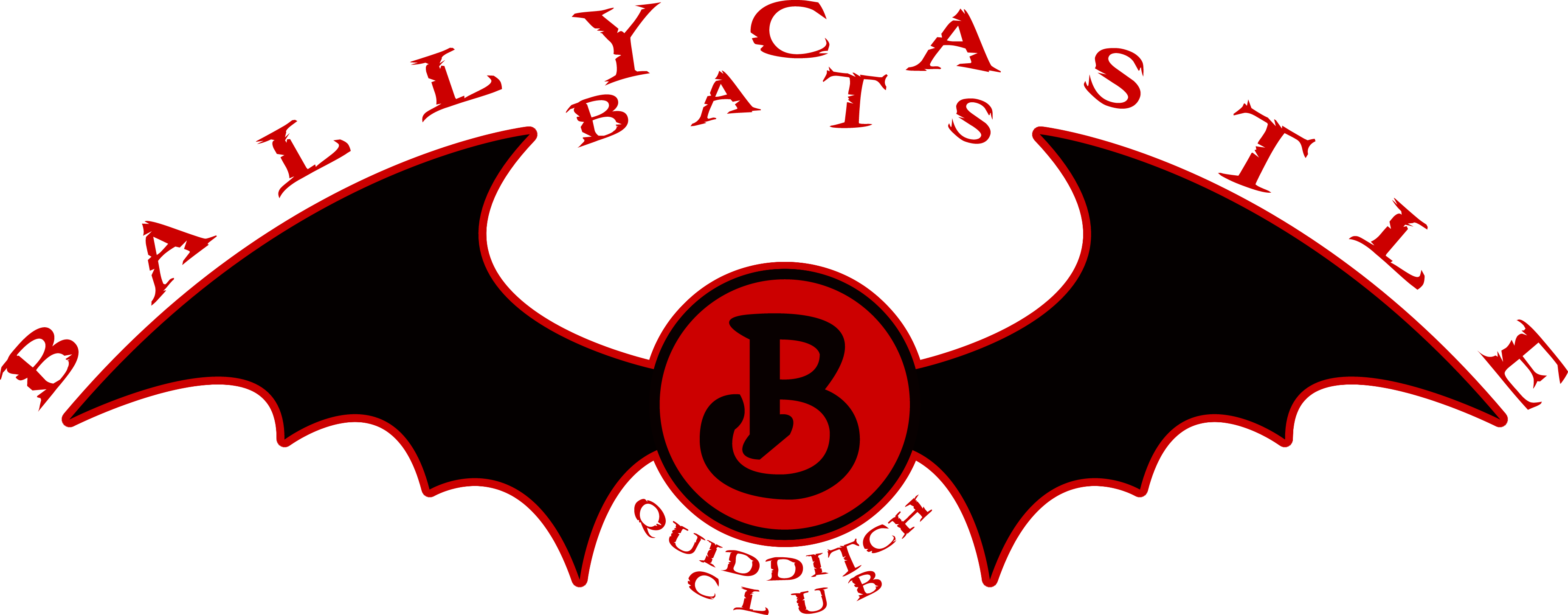 Ballycastle Bats Logo Clipart (3693x1449), Png Download