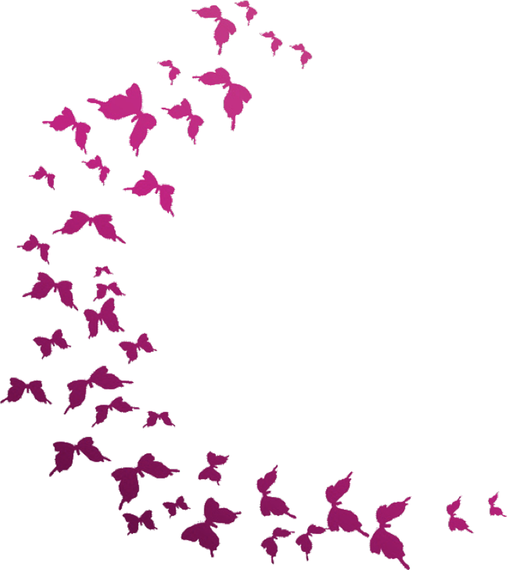 Mq Pink Butterfly Butterflys Garden Nature Clipart (1024x1152), Png Download
