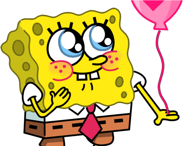 Birthday Hat Clipart Spongebob - Png Download (640x480), Png Download