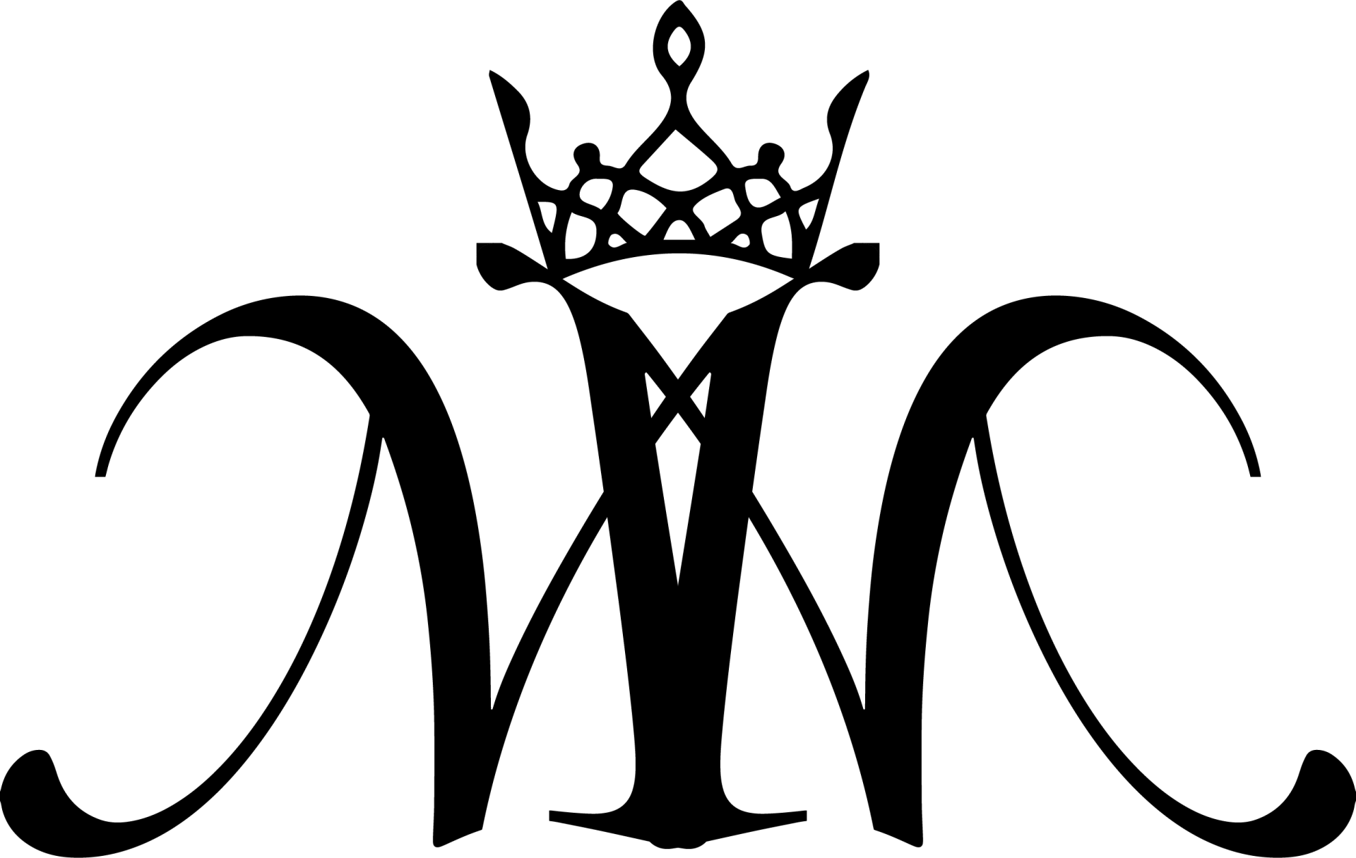 Crown Clip Art Black And White - Png Download (1920x1215), Png Download