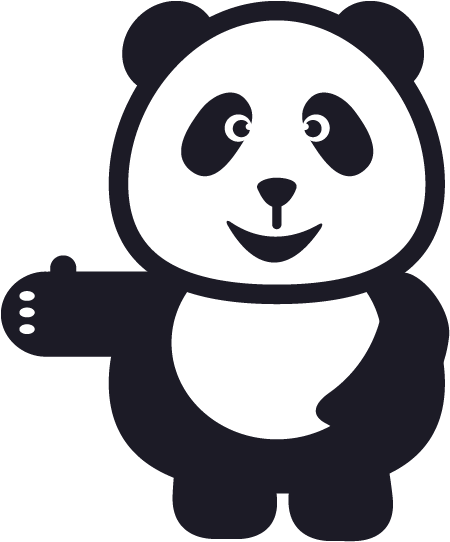 Panda Thumbs Up Clipart (618x618), Png Download