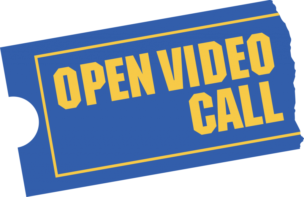 Open Video Call Clipart (1024x664), Png Download
