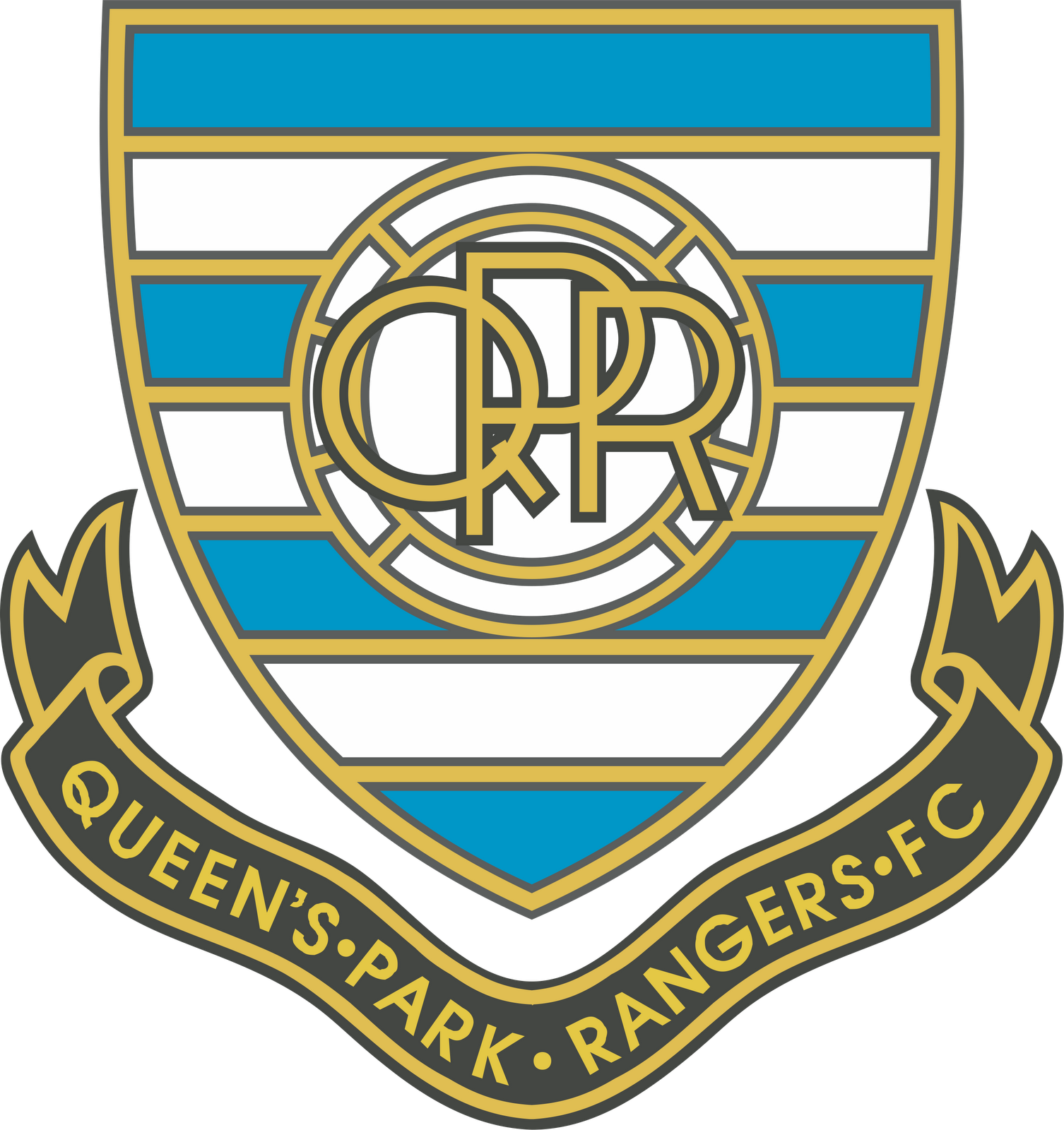 Queens Park Rangers Fc Qpr Clipart (1506x1600), Png Download