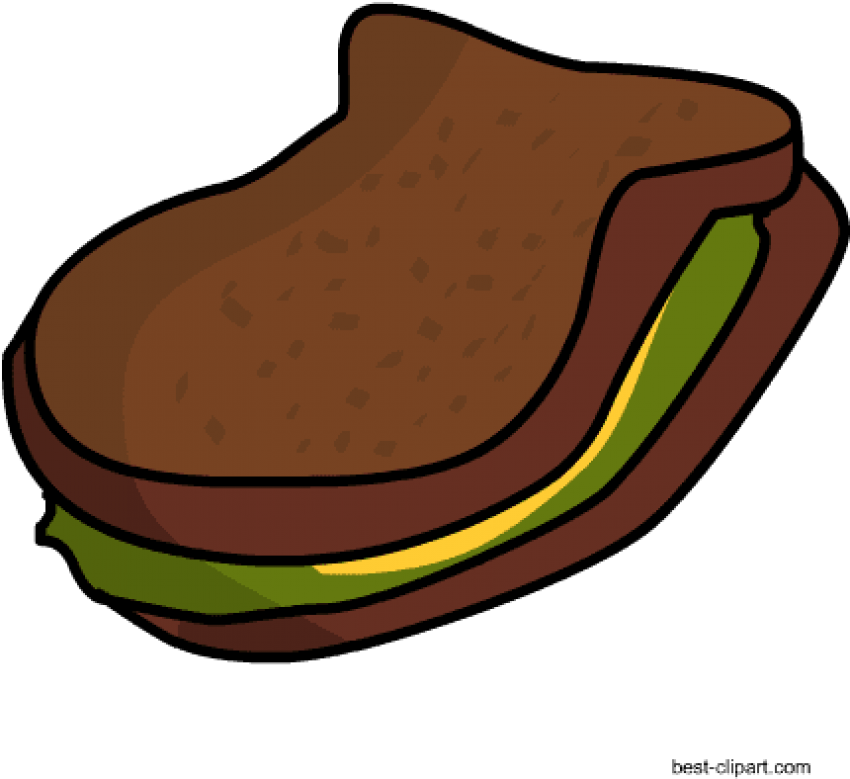 Free Png Download Lettuce Sandwich Png Images Background Clipart (850x779), Png Download