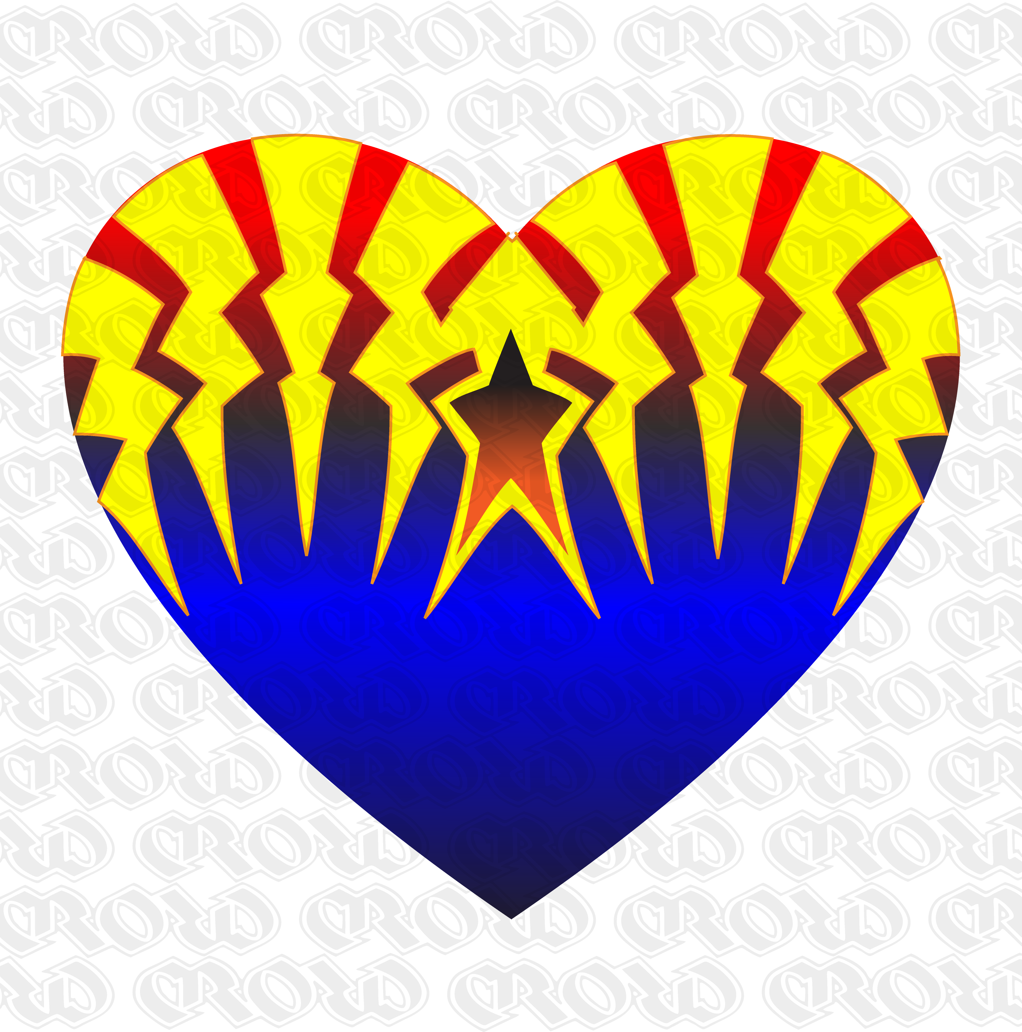 Arizona Sweetheart Vibrant, Bold & Powerful, This Is Clipart (3460x3493), Png Download