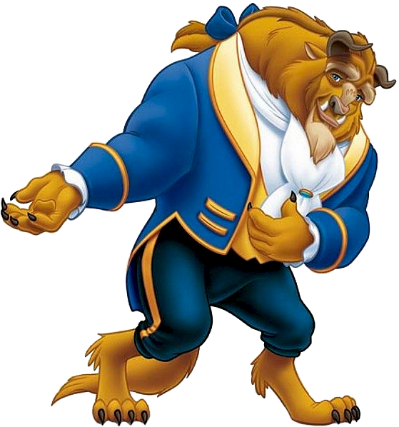 Disney Beast Png Clipart (561x598), Png Download