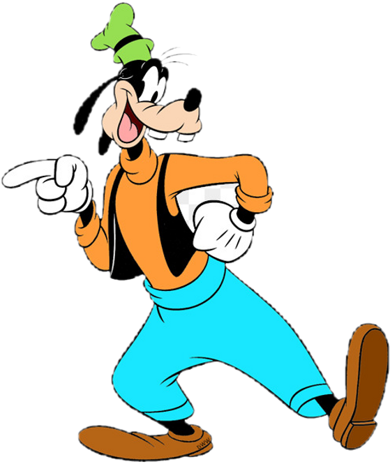 Goofy Sticker Clipart (1024x683), Png Download