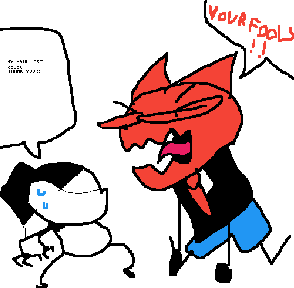 My Hair Color Is Gone Clipart (1000x1000), Png Download