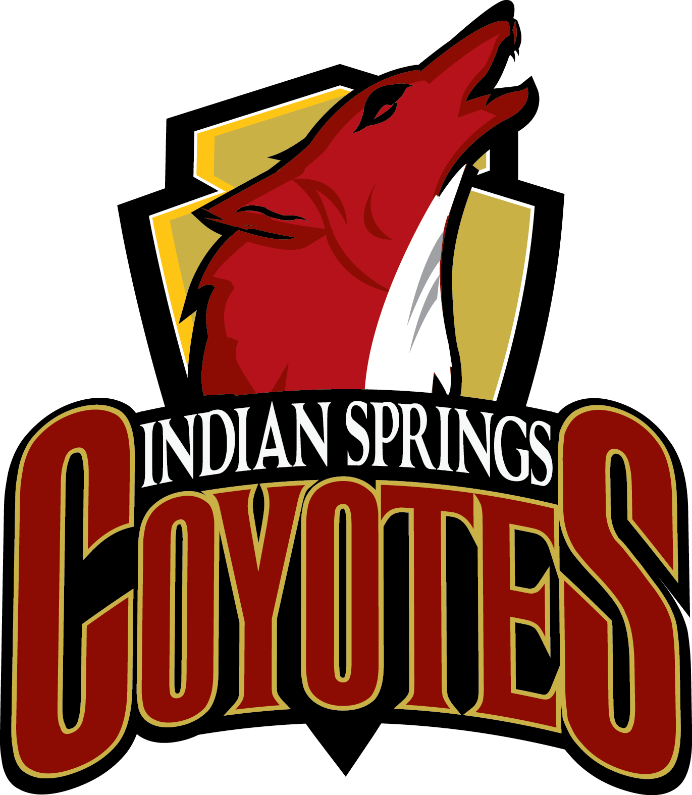 Indian Springs High School Clipart (1371x1575), Png Download