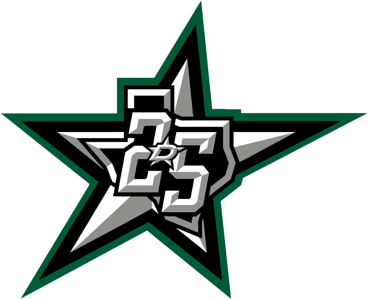 Stars Logo With D Replaced With 25th Aniversary Logo Clipart (1200x986), Png Download