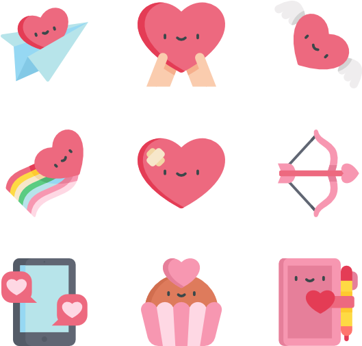 Love Clipart (600x564), Png Download