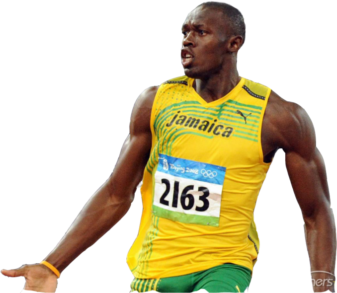 Usain Bolt Png Clipart Transparent Png (800x600), Png Download