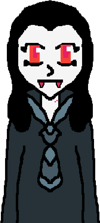 Vampire Student Clipart (1000x1000), Png Download