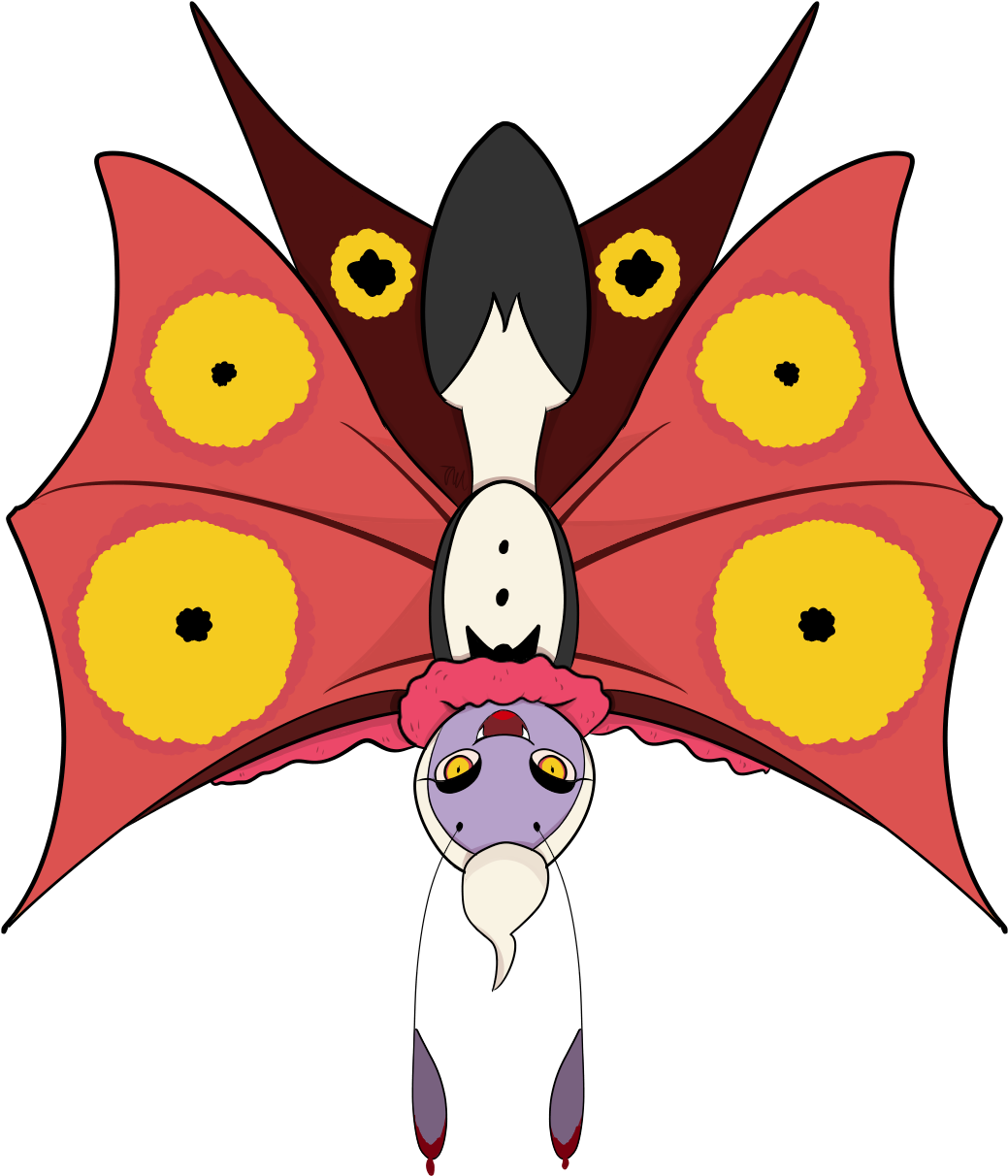 Peppillon Vampire Unravel Clipart (1100x1280), Png Download