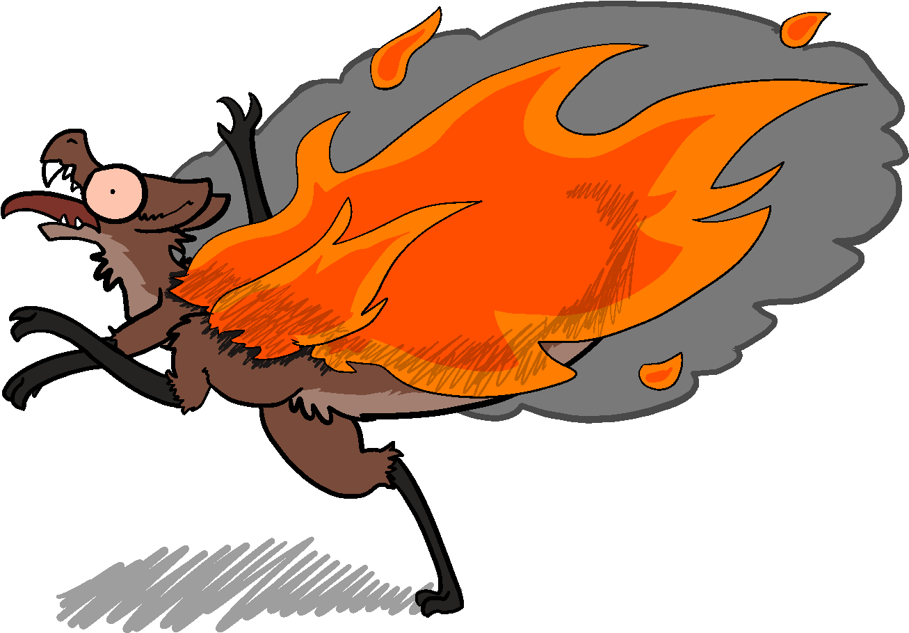The Discovery Of Fire Clipart (1400x950), Png Download