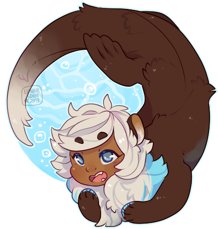 Otter Clipart Critter - Png Download (565x565), Png Download