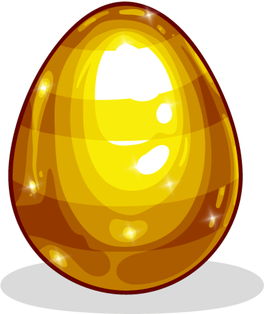 Golden Egg Clipart (1024x1024), Png Download