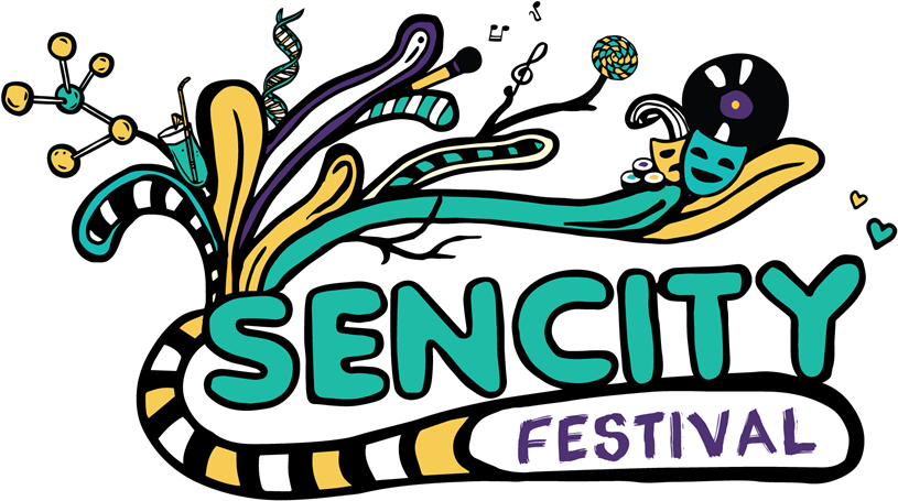 Sencity Festival 2019 Logo Clipart (830x473), Png Download