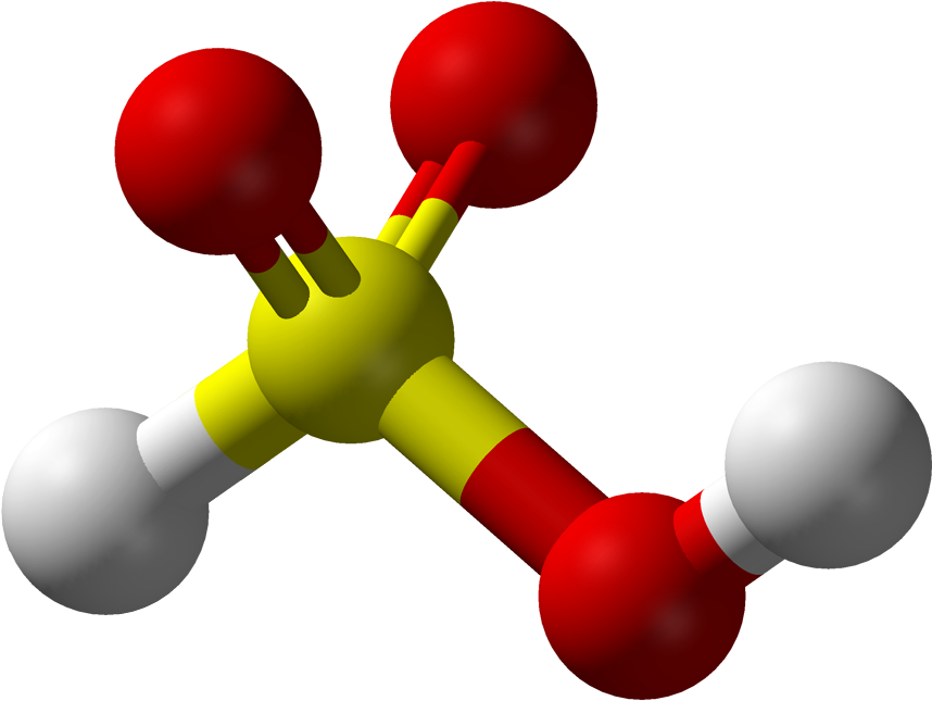 File - Sulfurous Ac Clipart (960x741), Png Download