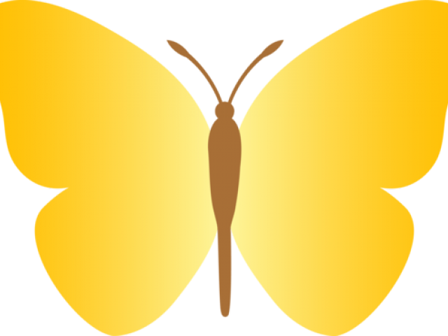 Butterfly Clipart Simple - Png Download (640x480), Png Download