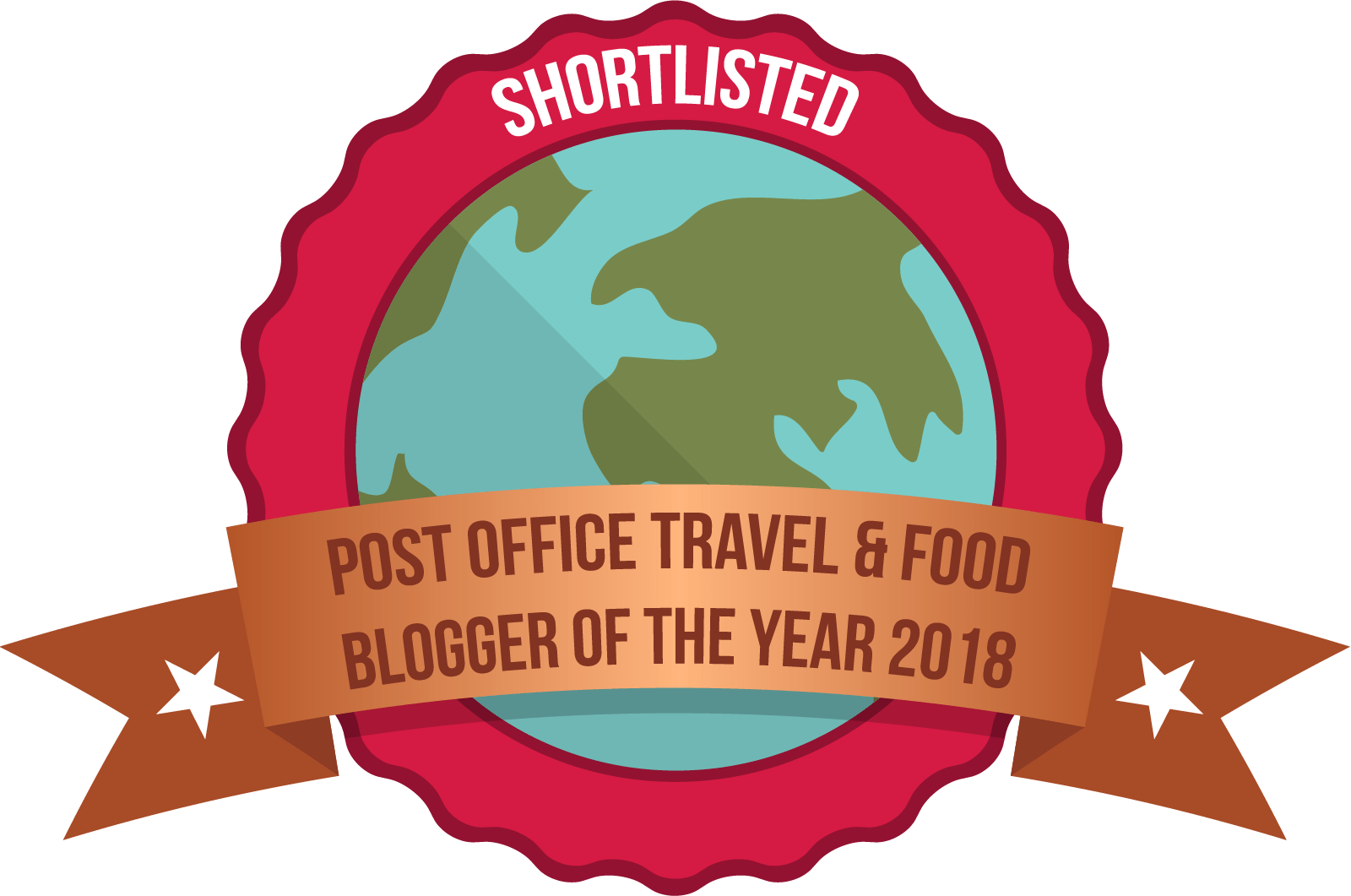 I'm Shortlisted In Post Office Travel Blogger Awards Clipart (1600x1061), Png Download