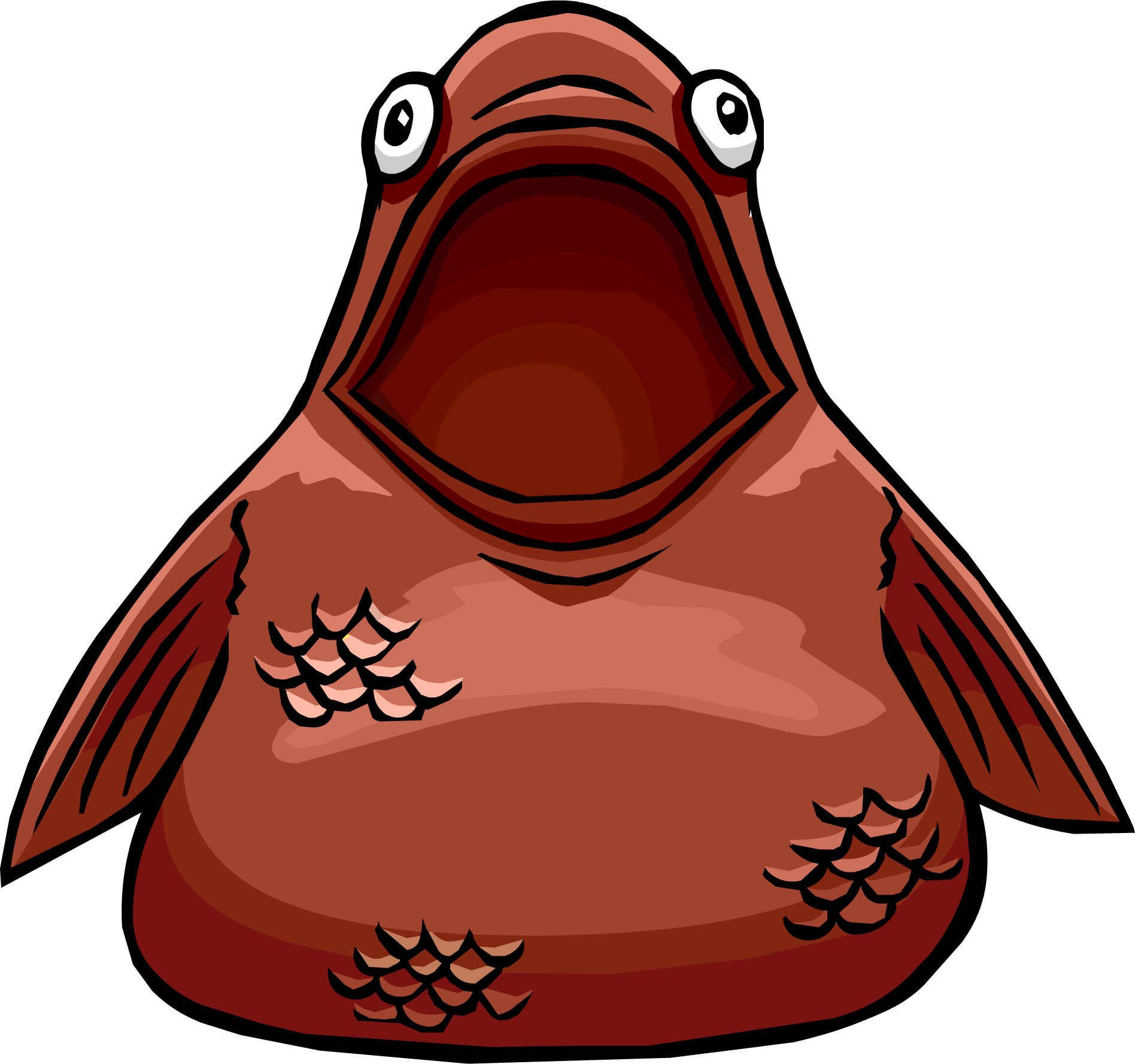Wise Fish Costume Clipart (1896x1778), Png Download