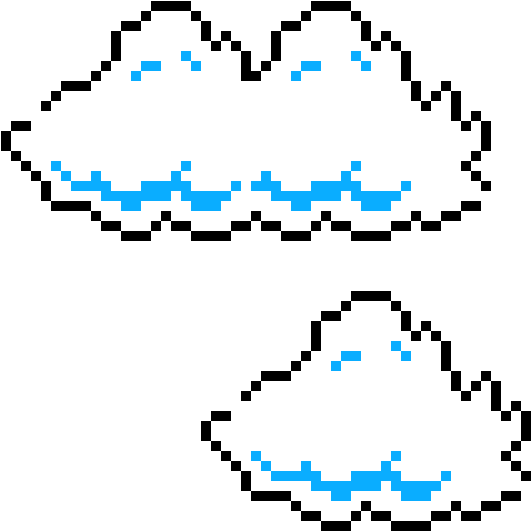 Super Mario Bros Cloud Sprites Clipart (720x650), Png Download