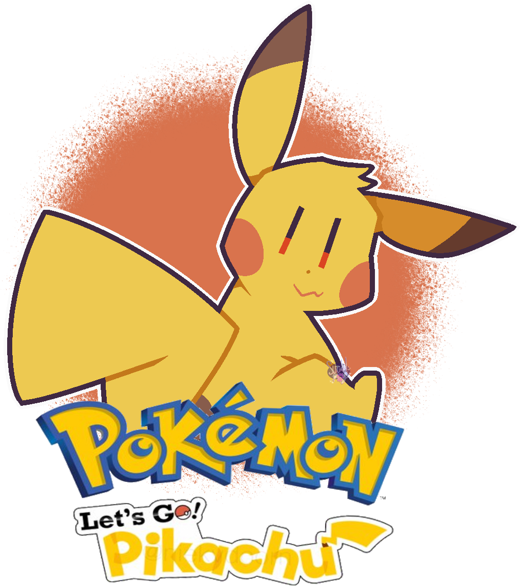 Lets Go Pikachu Clipart (1017x1205), Png Download