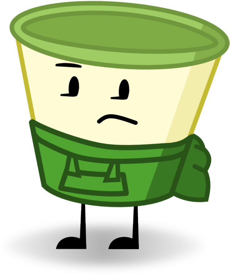 Yogurt Cup Clipart (775x911), Png Download