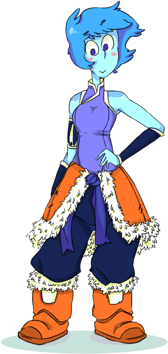 An J Korra Clothing Vertebrate Fictional Character Clipart (461x810), Png Download
