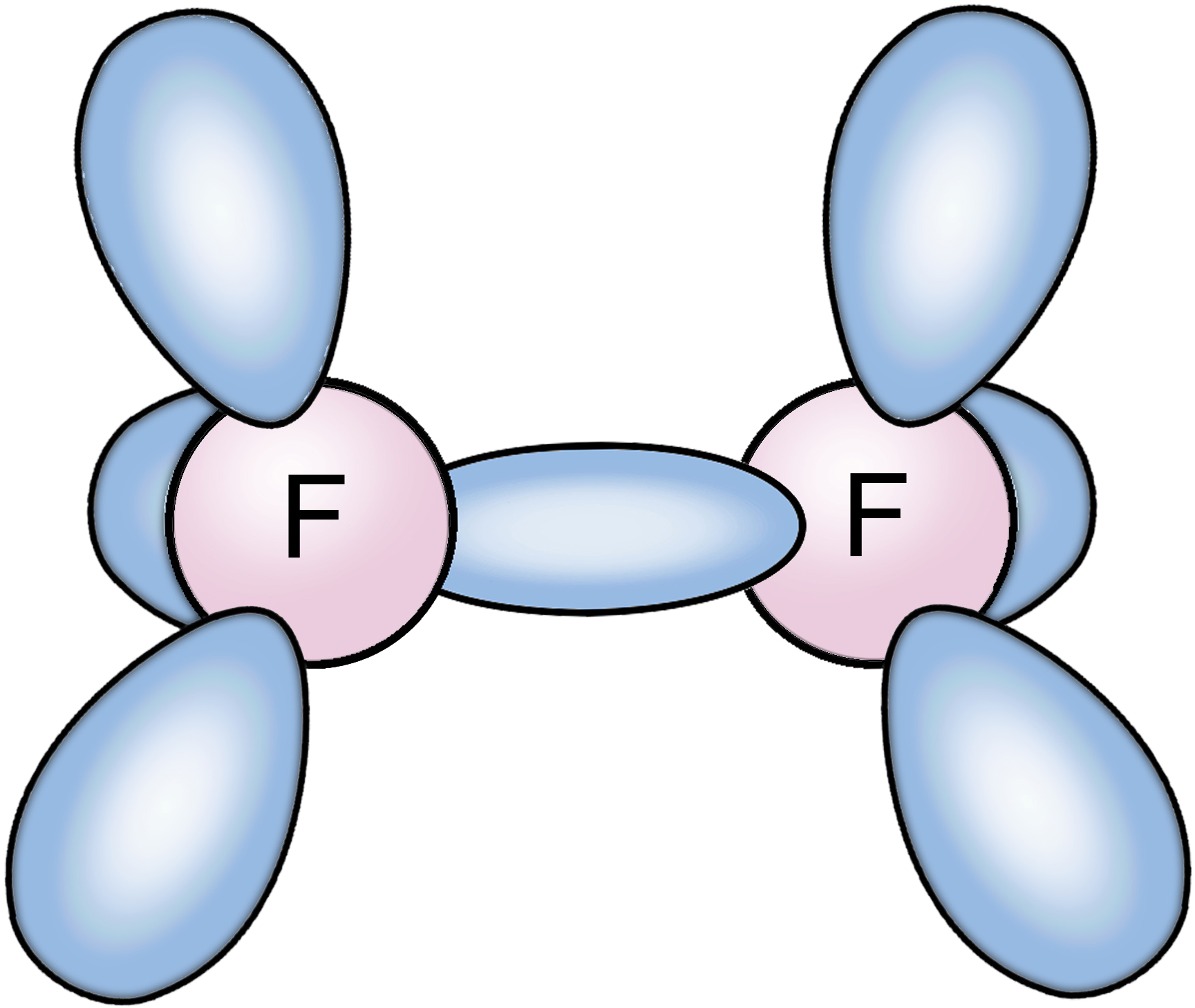 Kugelwolken Molekül F2 Leer Clipart (1842x1536), Png Download