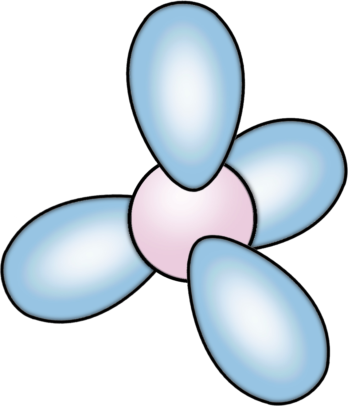 Kugelwolken Atome Periode 2 Leer Clipart (1329x1476), Png Download