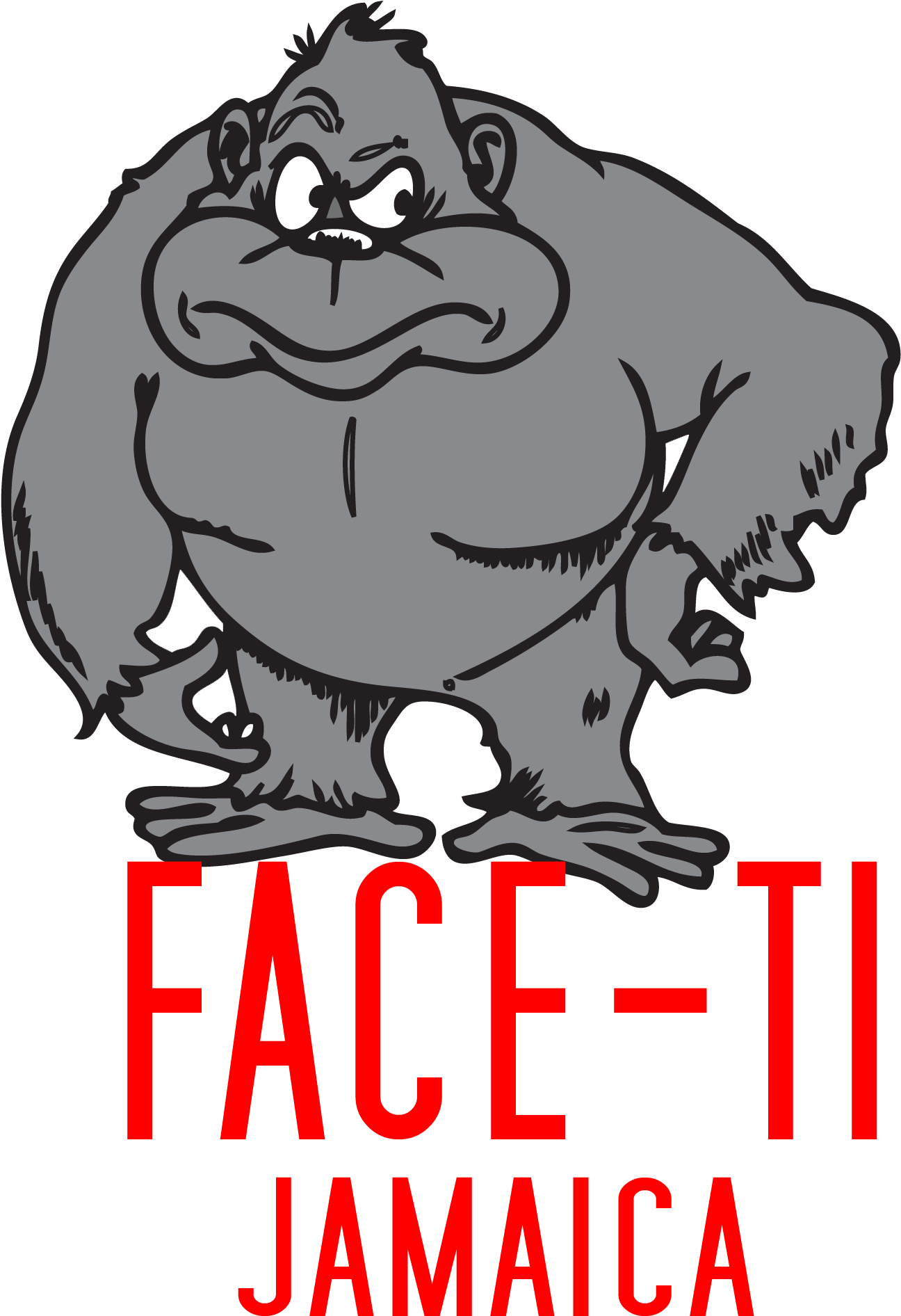 Face-ti Jamaica Clipart (3300x2550), Png Download