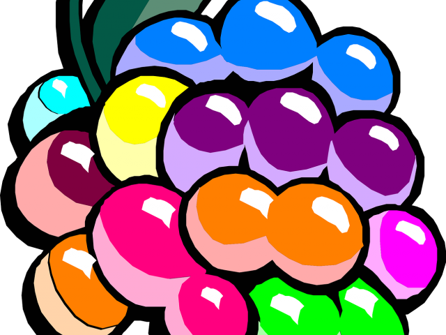 Grape Clipart Purple Color - Png Download (640x480), Png Download