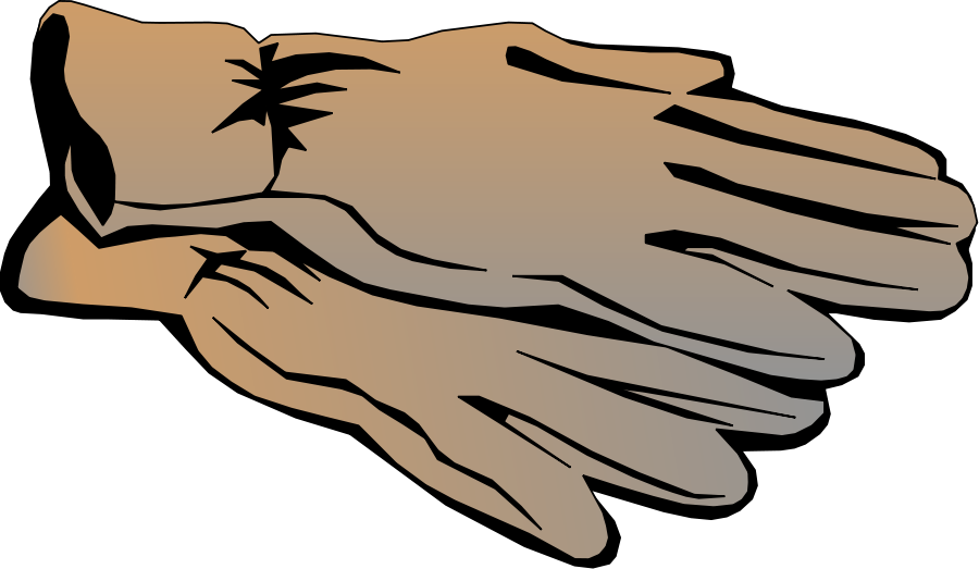 This Free Clip Arts Design Of Gloves 01 - Png Download (900x523), Png Download