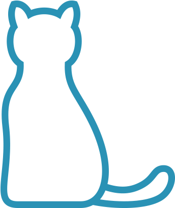 Cat & Dog Flaps Clipart (1000x1000), Png Download