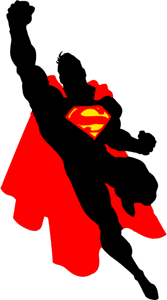 Superman Clipart 3d Png Transparent Png (694x1151), Png Download