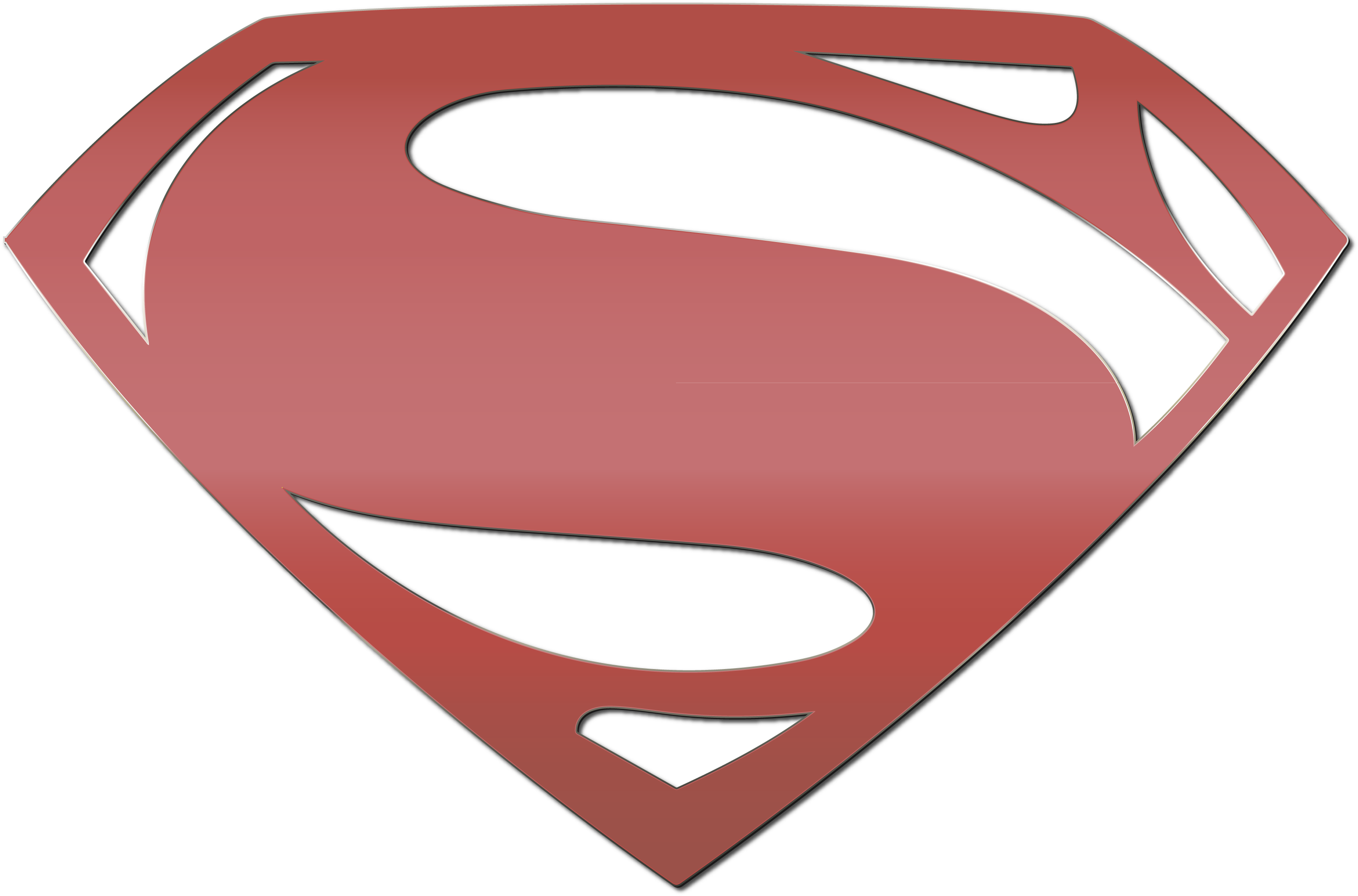 Superman Zeichen Clipart (3840x2160), Png Download